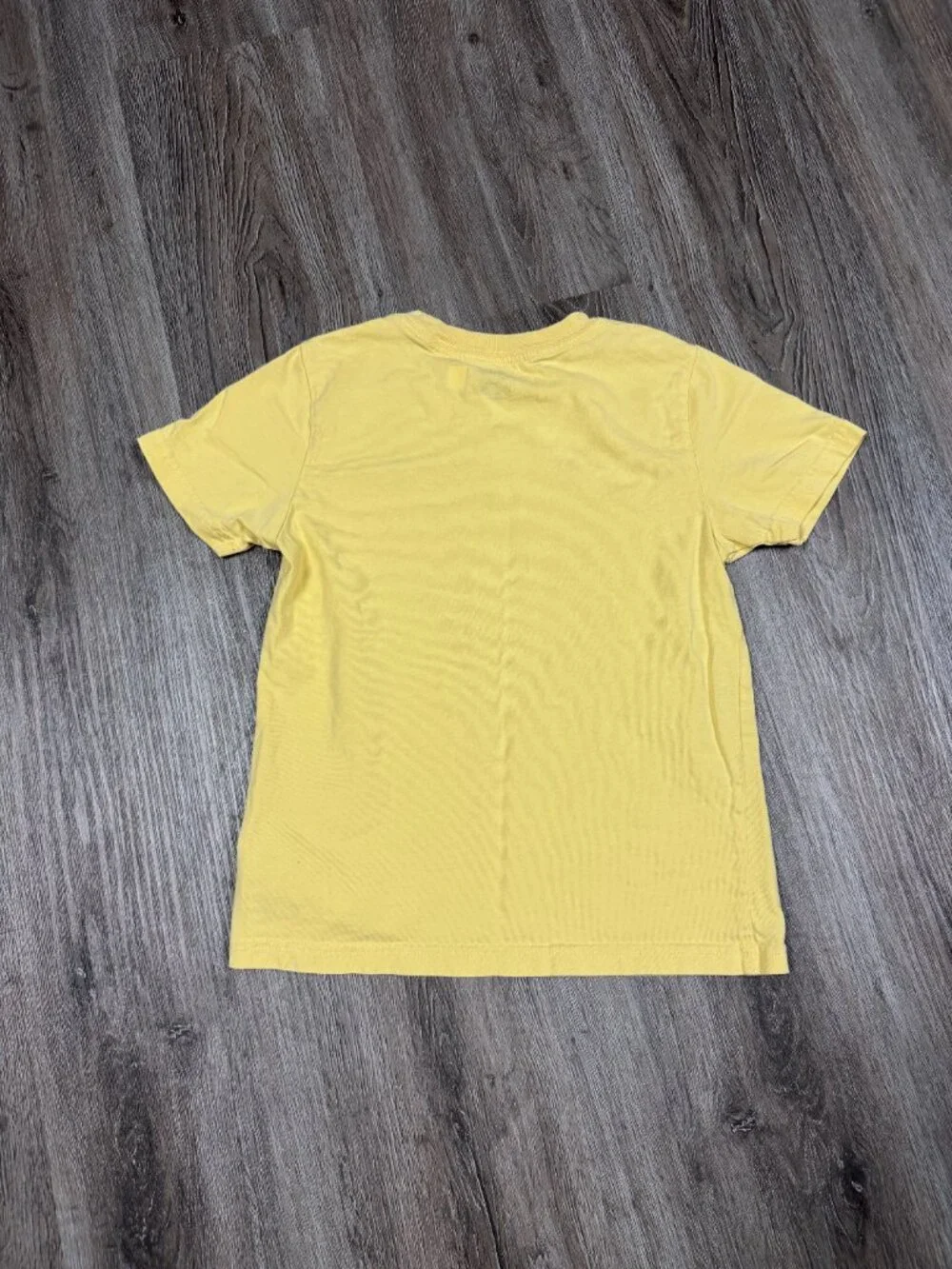 Polo Ralph Lauren Boys T Shirt Size 6 TD Yellow w/ blue Short Sleeve Pony Logo